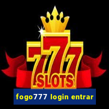 fogo777 login entrar